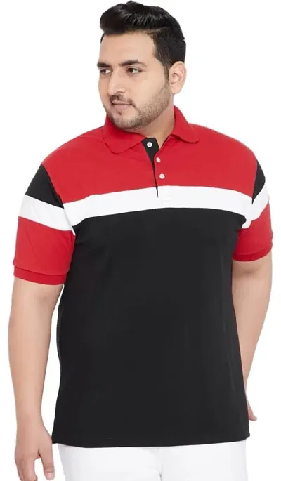 Men's Cotton Plus Size Polos  T-Shirt