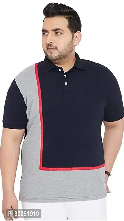 Big and Tall Men's Polo Cotton T-Shirt-thumb0