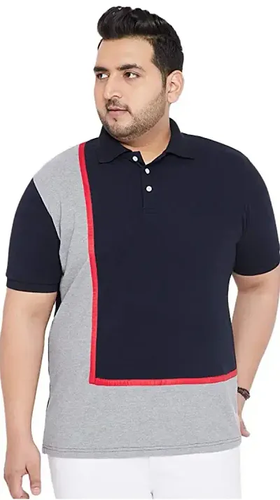 Big and Tall Men's Polo Cotton T-Shirt