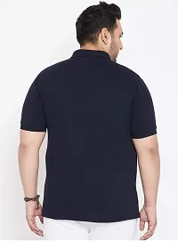 Big and Tall Men's Polo Cotton T-Shirt-thumb2