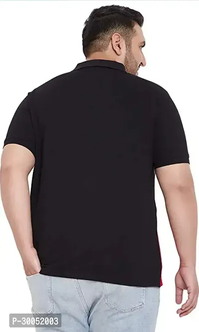 Cotton Polo Plus Size T-Shirt for Men-thumb2