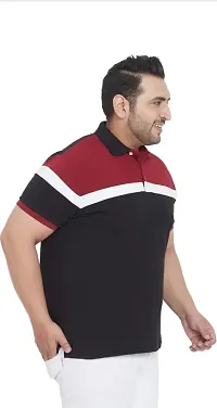 Cotton Polo Plus Size T-Shirt for Men-thumb2