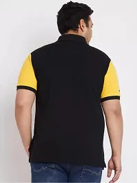 Cotton Polo Plus Size T-Shirt for Men-thumb1