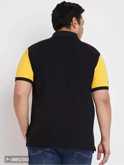 Cotton Polo Plus Size T-Shirt for Men-thumb2