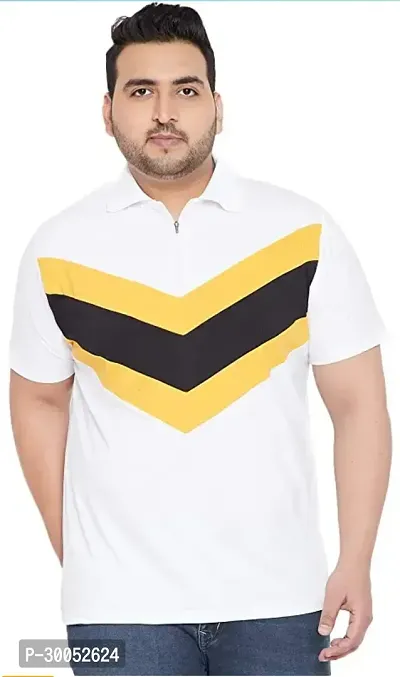 Men's Polo Cotton Plus Size T-Shirt-thumb0