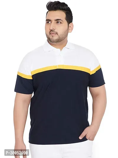 Cotton Polo Plus Size T-Shirt for Men-thumb0