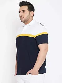 Cotton Polo Plus Size T-Shirt for Men-thumb1