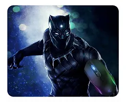 Harshad Avenger's Black Panther Mouse Pad for Laptop/Computer| Gaming Mouse Pad-thumb1