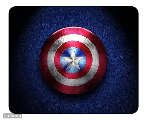 Harshad Avenger's Captain America Mouse Pad for Laptop/Computer| Gaming Mouse Pad