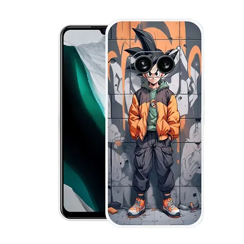 Stylish Back Cover For Nothing Phone 2a 5G, A142 Goku, Dragon Ball, Anime, Super Saiyan Printed Back Cover