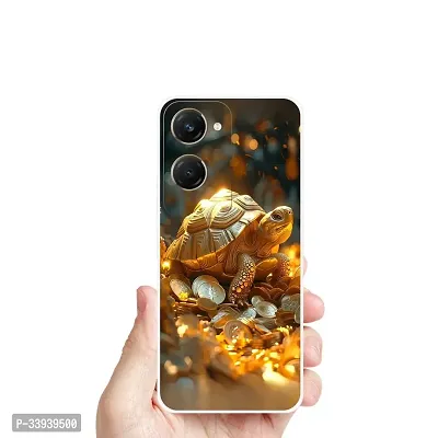 Stylish Back Cover For vivo Y28e 5G, V2407 Turtle Printed Back Cover-thumb4