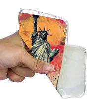 Stylish Back Cover For vivo Y28e 5G, V2407 Statue of Liberty Printed Back Cover-thumb1