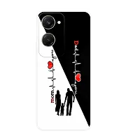 Stylish Back Cover For vivo Y28e 5G, V2407 Mom And Dad Love Printed Back Cover-thumb4