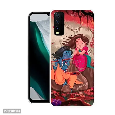 Mobile Back Cover Case Compatible Printed Back Cover For Vivo Y20 Y20i Multicoloured-thumb0