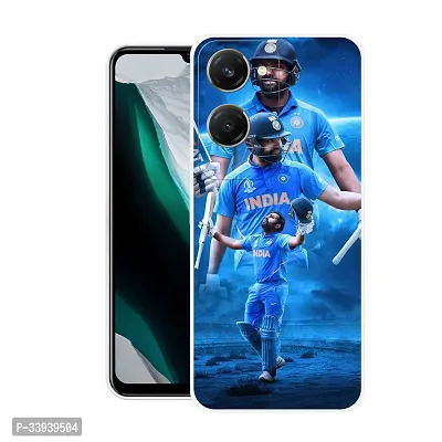 Stylish Back Cover For vivo Y28e 5G, V2407 Rohit Sharma Back Cover