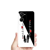 Stylish Back Cover For vivo Y28e 5G, V2407 Mom And Dad Love Printed Back Cover-thumb3