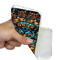 Mobile Back Cover Case Compatible Printed Back Cover For Vivo Y12 Y15 Y17 Black-thumb2