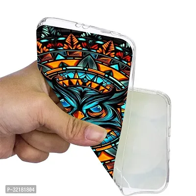 Mobile Back Cover Case Compatible Printed Back Cover For Vivo Y12 Y15 Y17 Black-thumb3