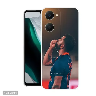 Stylish Back Cover For vivo Y28e 5G, V2407 Virat Kohli Printed Back Cover