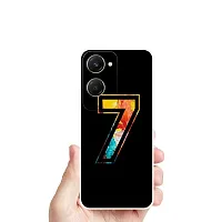 Stylish Back Cover For vivo Y28s 5G, V2351 Number 7, Tranding Printed Back Cover-thumb3