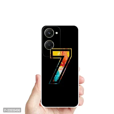 Stylish Back Cover For vivo Y28s 5G, V2351 Number 7, Tranding Printed Back Cover-thumb4