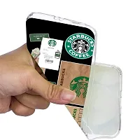 Stylish Back Cover For vivo Y28e 5G, V2407 Starbucks Coffee Printed Back Cover-thumb1