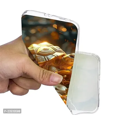 Stylish Back Cover For vivo Y28e 5G, V2407 Turtle Printed Back Cover-thumb2