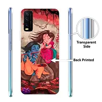 Mobile Back Cover Case Compatible Printed Back Cover For Vivo Y20 Y20i Multicoloured-thumb1