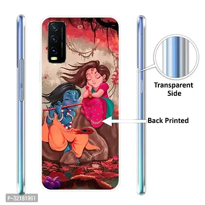 Mobile Back Cover Case Compatible Printed Back Cover For Vivo Y20 Y20i Multicoloured-thumb2