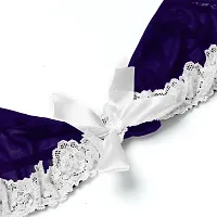Ceniz Women Babydoll Lingerie Set for Honeymoon for Woman Thongs | Sexy Night Dress Above Knee Baby Doll Night Dress | Transparent Hot Free Size. (Free Size, Purple)-thumb3