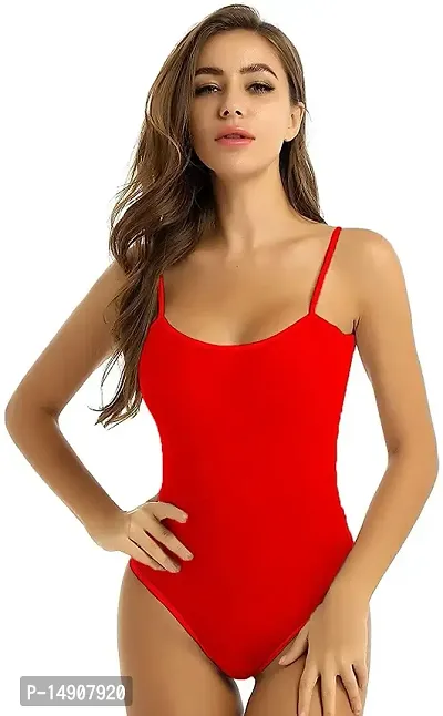Ceniz Women Babydoll Lingerie Set for Honeymoon Woman Thongs | Sexy Night Dress Above Knee Baby Doll Night Dress | Transparent Hot Free Size (28-34). (Red, Net)-thumb0