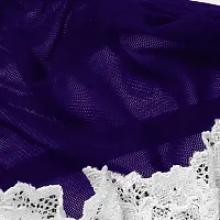 Ceniz Women Babydoll Lingerie Set for Honeymoon for Woman Thongs | Sexy Night Dress Above Knee Baby Doll Night Dress | Transparent Hot Free Size. (Free Size, Purple)-thumb4