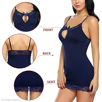 This Womens Babydoll Is Made Of Soft Fabric, and Very Comfortable To Wear Perfect For  Occasion: nightwear, sleepwear, perfect for Special Night, like Valentines Day, Wedding night, Honeymoon Gifts,-thumb3