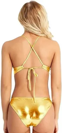 Womens Bikini Swimsuit Beachwear Sexy  Honeymoon Bra Panty Lingerie Set-thumb1