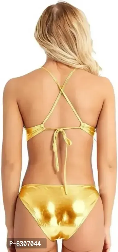 Womens Bikini Swimsuit Beachwear Sexy  Honeymoon Bra Panty Lingerie Set-thumb2