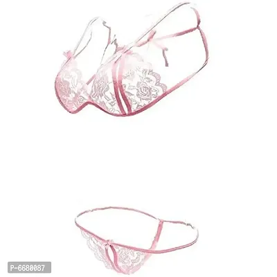 Combo Pack ! Women Mini Babydoll Lingerie and Bra Panty Lingerie Set .( Pack Of 2 )-thumb5