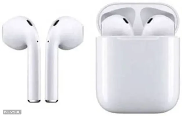 i12 earbuds TWS in White Colour-thumb0