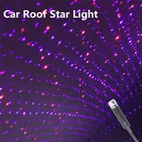 Romantic Auto Roof Star Projector Night Light Adjustable Car Ceiling Lights Portable Star Decoration Lamp for Bedroom, Ceiling, Party, Walls,-thumb3