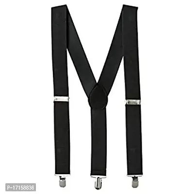 MENS BLACK Suspender Belt (Free Size/Adjustable)-thumb0