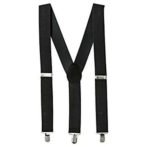MENS BLACK Suspender Belt (Free Size/Adjustable)