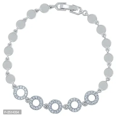 High-Quality American Diamond Bracelet for Women  Girls