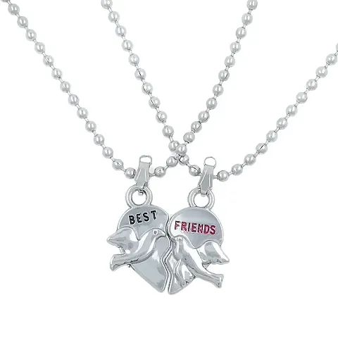 Trending Couple Pendant With Chain