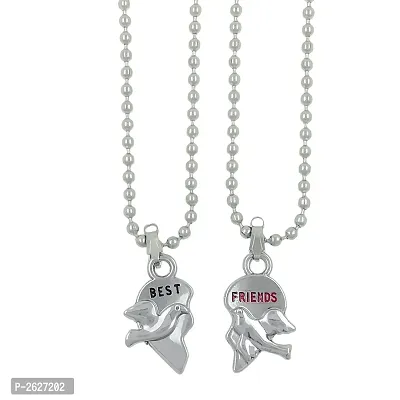 Valentine Day  Friendship Day Special For Best Friend with Best Friend Letter Design Pendant-thumb5