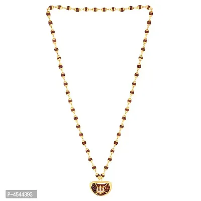 Women's Beads Golden Wood Temple Chains-thumb3
