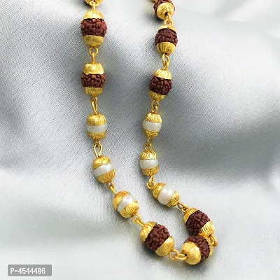 Women's Beads Golden Wood Temple Chains