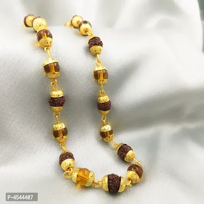 Women's Beads Golden Wood Temple Chains-thumb0