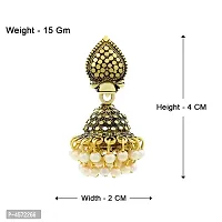 Trendy Designer Alloy Jhumka Earrings-thumb2