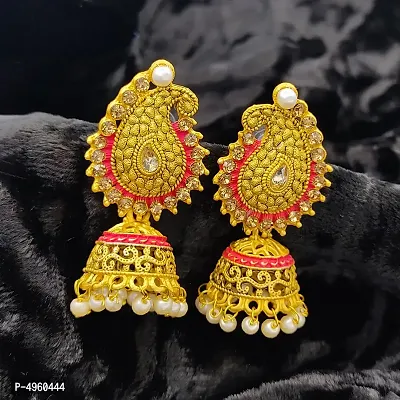 Wedding Traditional Peacock Jhumka Earrings