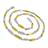 Stylish Stainless Steel Multicoloured Chain For Men-thumb2