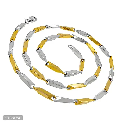 Stylish Stainless Steel Multicoloured Chain For Men-thumb3